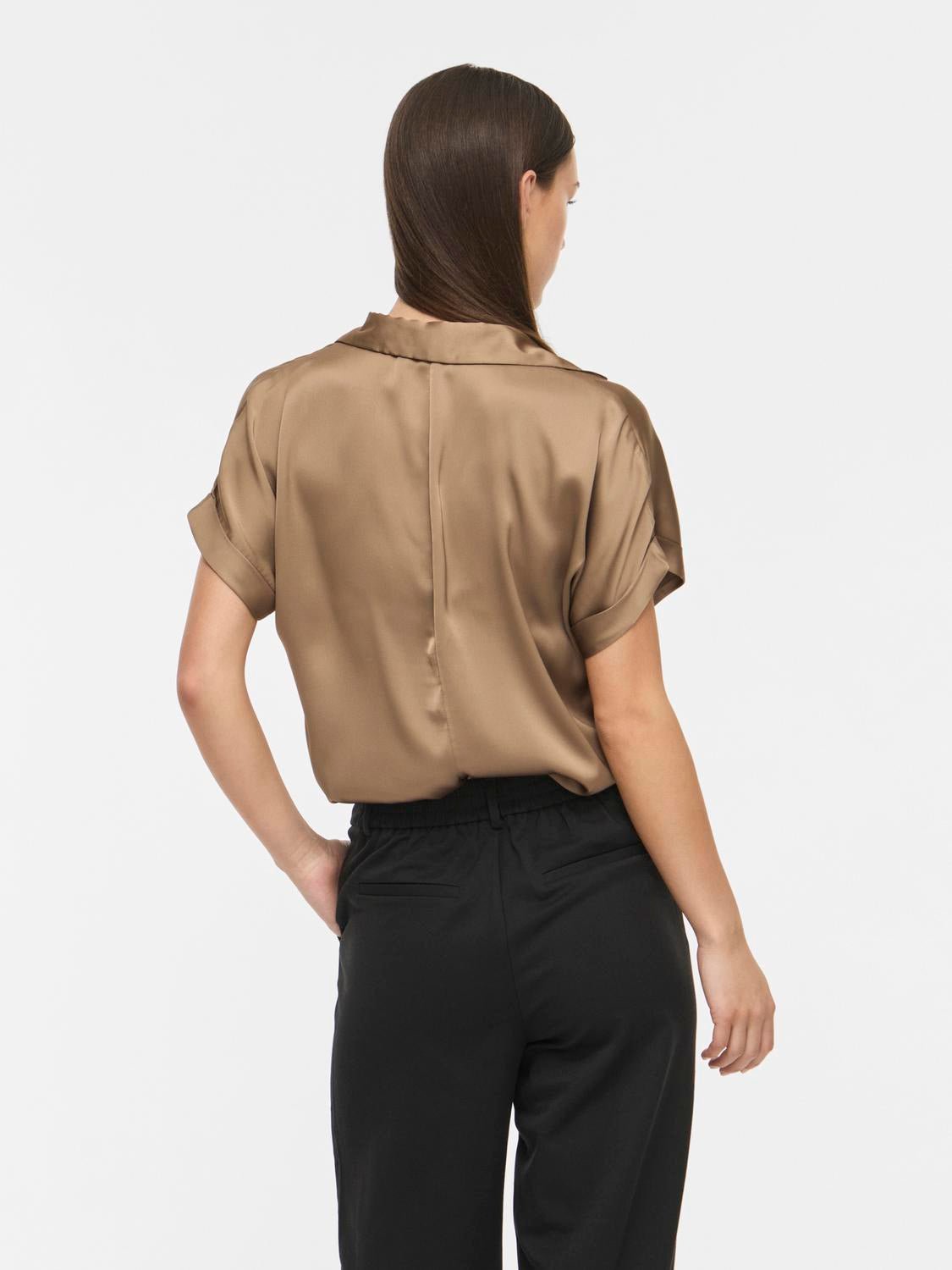 VIENNA Top - Coca Mocha - VERO MODA & VILA Bergvik